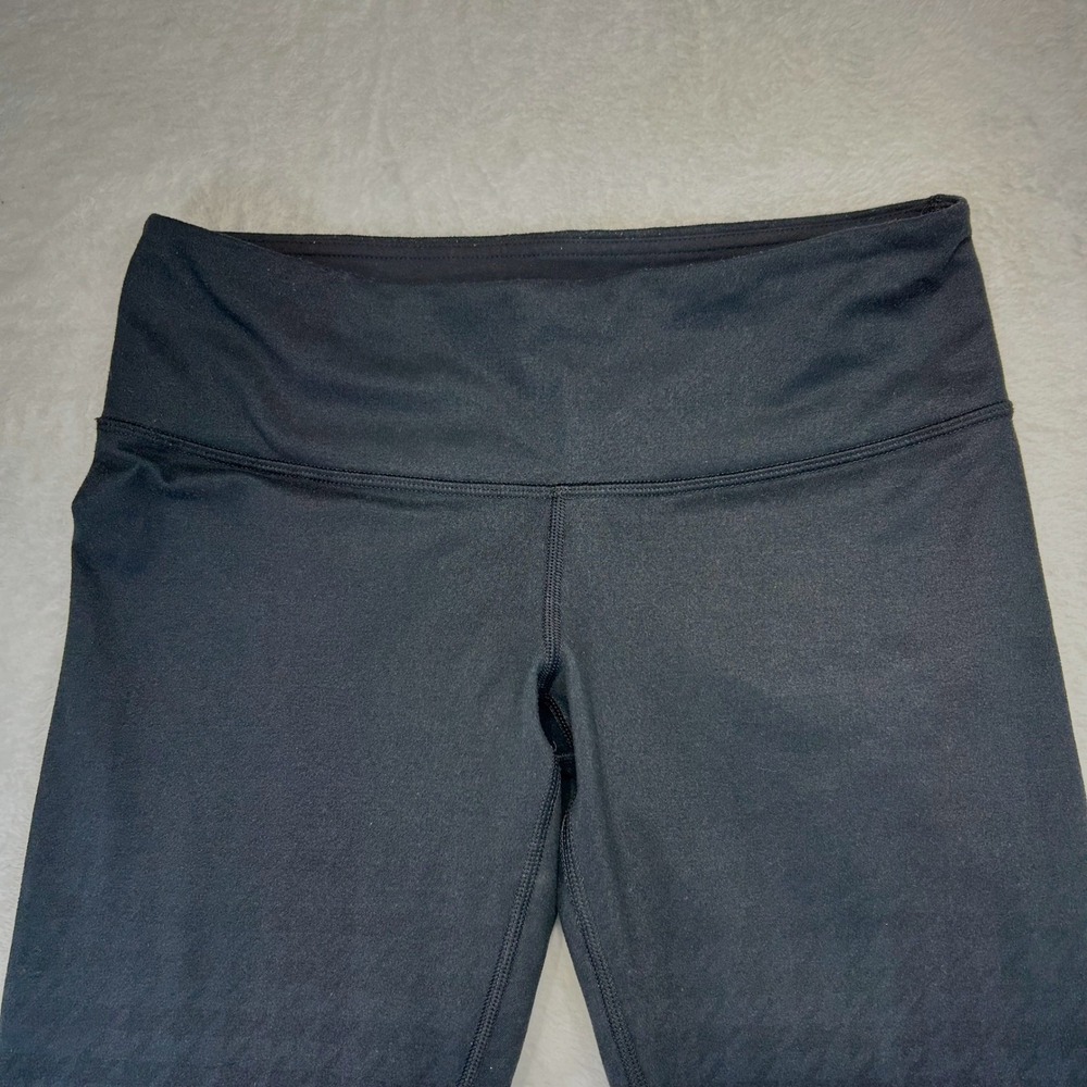 Athleisure Lululemon Houndstooth Gradient Leggings Size 6 Black Ombre Sporty - Picture 5 of 11